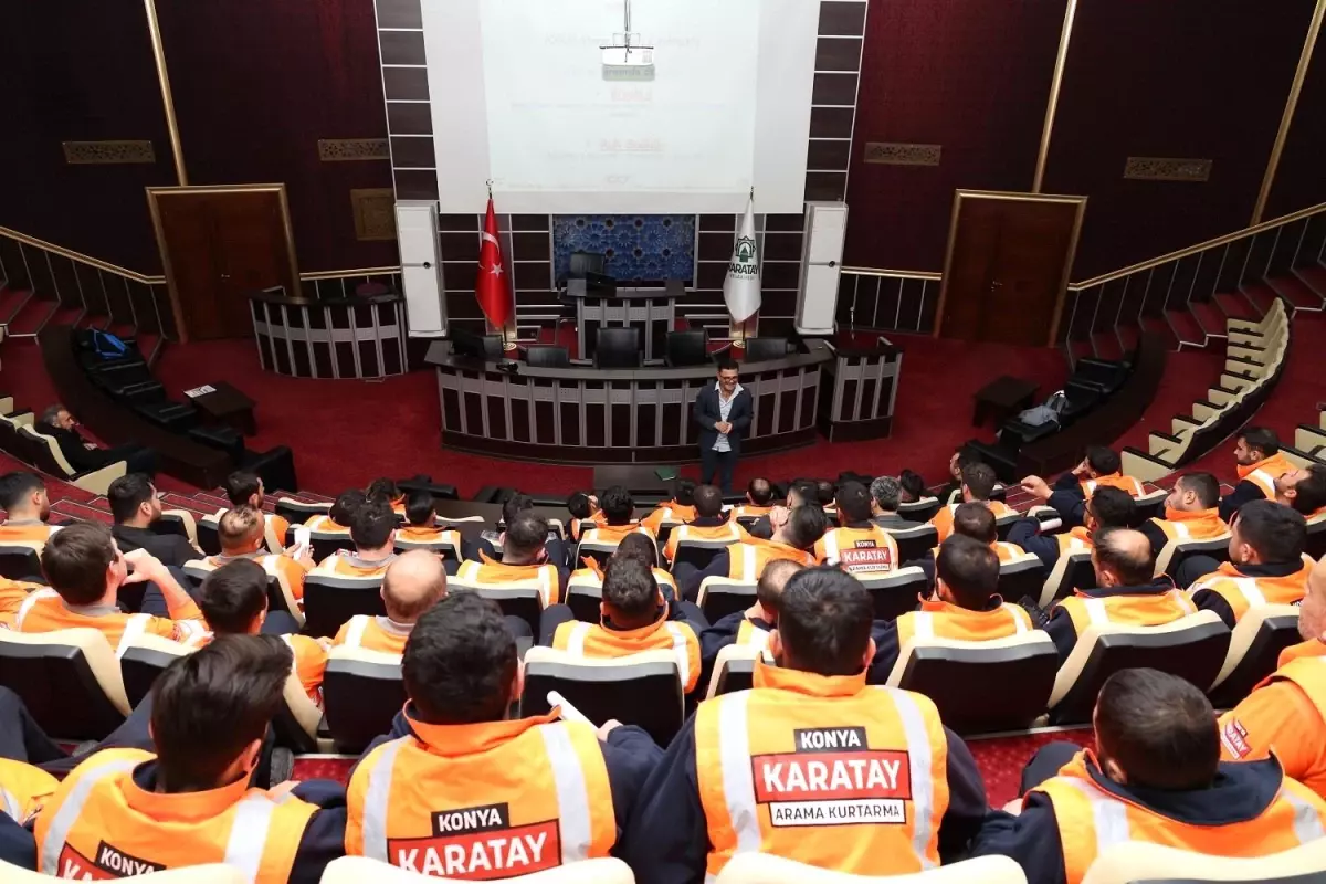 Karatay’da personel eğitimleri sürüyor