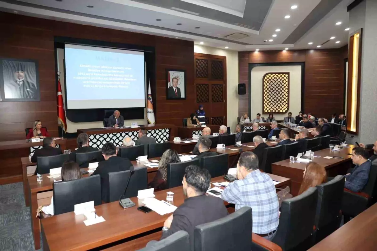 Körfez Belediye Meclisi’nde metro durağı yeri devri görüşüldü