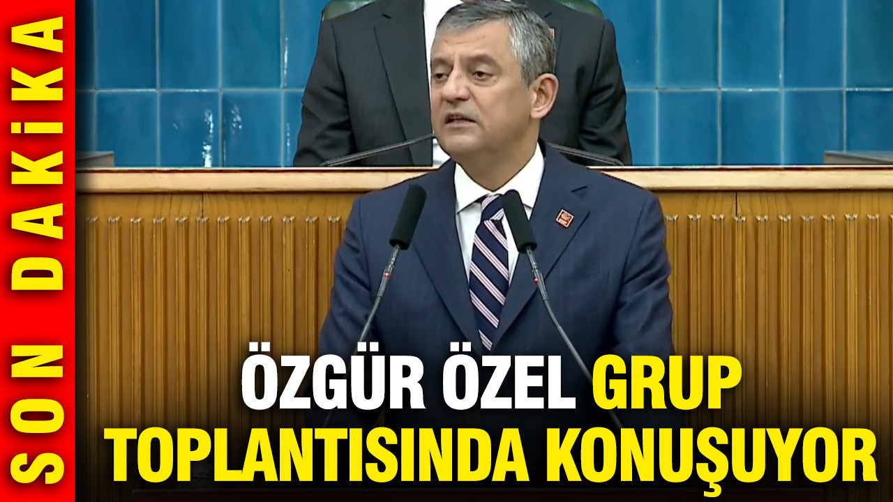 Özgür Özel CHP Grup Toplantısında Gündemi Değerlendiriyor